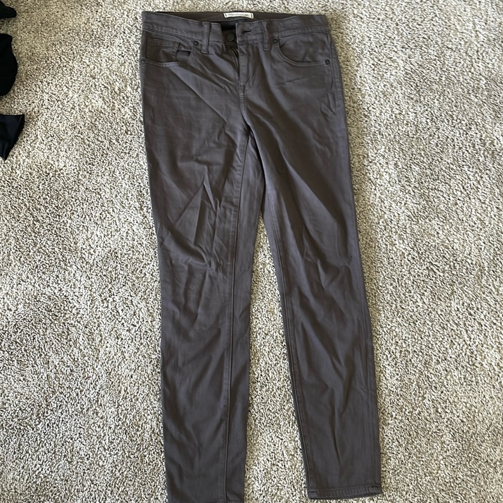 Gray jeans